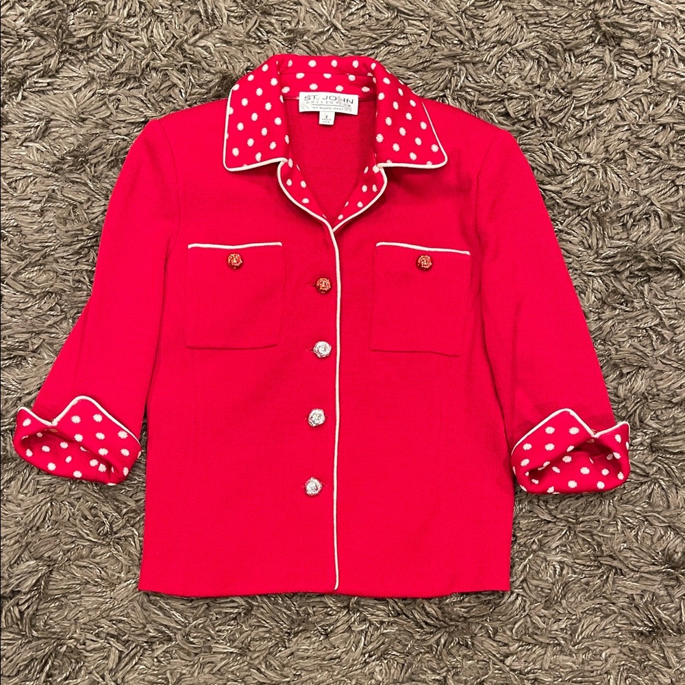 ST.JOHN Collection By Marie Jacket Size 2
